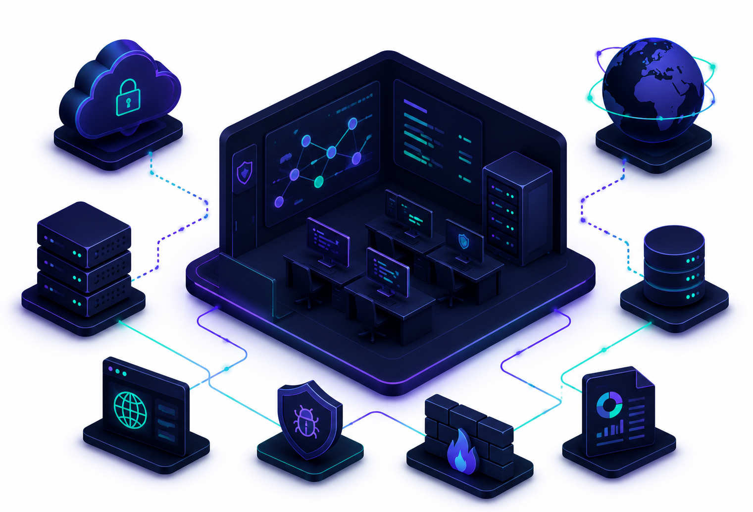 Virtual cyber lab screenshot
